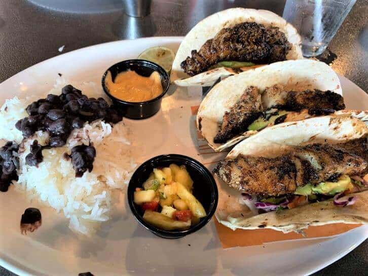 tacos at nbc sports grill at universal citywalk orlando