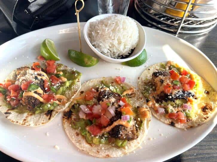 tacos at nbc sports grill