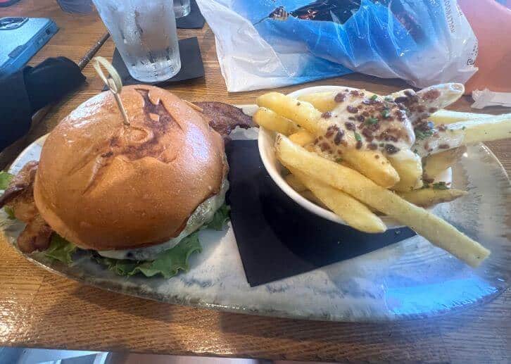 the cowfish universal citywalk orlando burger and truffle fries